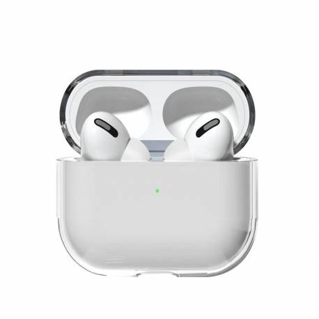 Etui Do Airpods Pro Sztywny Mocny Pokrowiec Na Słuchawki Przezroczysty (Case A)