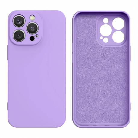 Silicone Case Etui Samsung Galaxy A14 5G / Galaxy A14 Silikonowy Pokrowiec Fioletowe