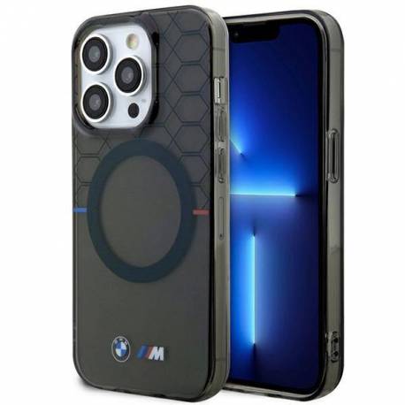 Etui Bmw Pattern Magsafe Na Iphone 13 Pro / 13 - Szare