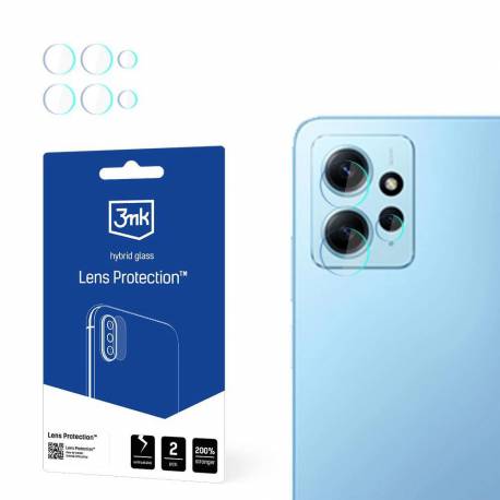Szkło na aparat Xiaomi Redmi Note 12 7H na obiektyw z serii 3mk Lens Protection