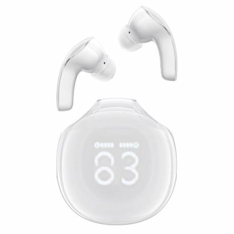 Słuchawki Bezprzewodowe Acefast T9 Bluetooth 5.3 Douszne - Białe