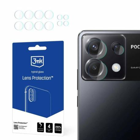 Szkło Na Aparat 3Mk Lens Protection™ Hybrydowe Na Xiaomi Poco X6 5G