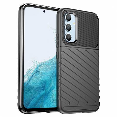 Thunder Case Etui Do Samsung Galaxy A54 5G Silikonowy Pancerny Pokrowiec Czarne