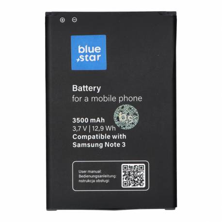 Bateria do Samsung N9000 Galaxy Note 3 3500 mAh Li-Ion Blue Star PREMIUM