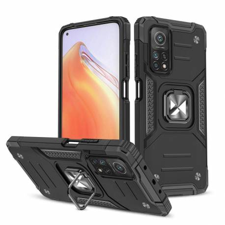 Wozinsky Ring Armor pancerne hybrydowe etui pokrowiec + magnetyczny uchwyt Mi Poco M4 Pro 5G / Redmi Note 11 5G (China) / Redmi