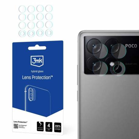 Szkło Na Aparat 3Mk Lens Protection™ Hybrydowe Na Xiaomi Poco X6 Pro 5G