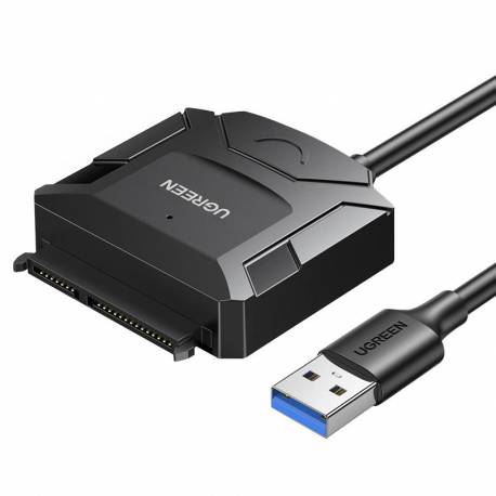 Ugreen Kabel Adapter Do Dysku 2.5'' / 3.5'' (Usb-A 3.0 - Sata) Czarny (Cr108)