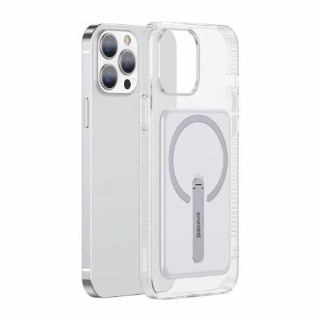 Baseus magnetyczne etui, obudowa Magnetic Phone Case iPhone 13 Pro (6,1" 2021) przezroczysty