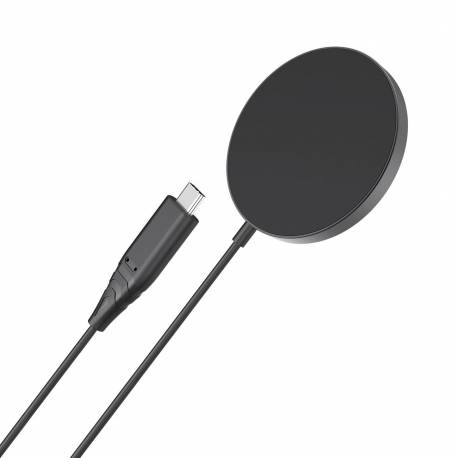 Choetech Bezprzewodowa Ładowarka Magnetyczna 15W Magsafe Do Iphone 12/13/14 Czarna (T518-F-Bk)