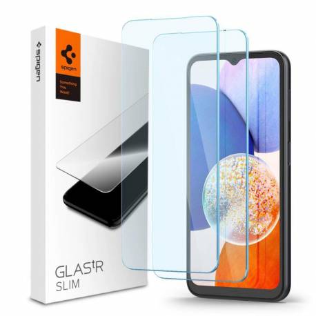 Szkło Hartowane Spigen Glas.tr Slim Na Samsung Galaxy A15 4G / 5G / A25 5G - 2 Szt.