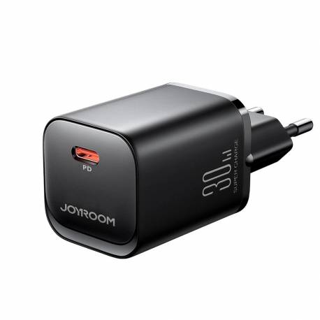 Ładowarka Sieciowa Joyroom Jr-Tcf07Eu Speed Series 30W Usb-C Pd/qc/afc/fcp - Czarna