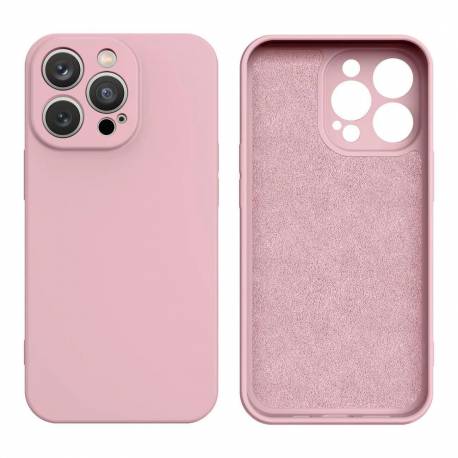 Silicone Case Etui Samsung Galaxy A14 5G / Galaxy A14 Silikonowy Pokrowiec Różowe