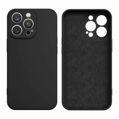 Etui Silicone Case Do Samsung Galaxy S24 Ultra - Czarne