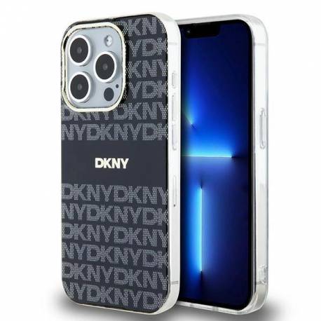 Etui Dkny Iml Mono & Stripe Magsafe Na Iphone 14 Pro - Czarne