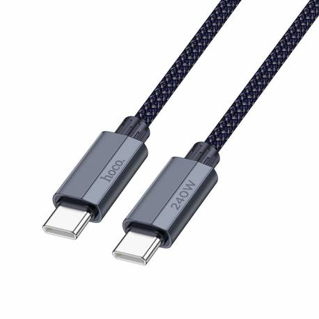Hoco Kabel Typ C Do Typ C Pd Qc3.0 5A 240W U134 1,8 M Szary