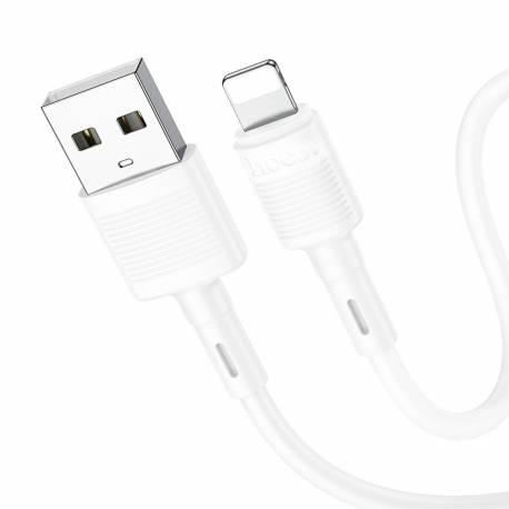 Hoco Kabel Usb Do Iphone Lightning 8-Pin 2,4A Victory X83 1M Biały