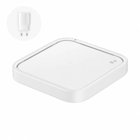Ładowarka Samsung Wireless Charger Pad Ep-P2400Twegeu Indukcyjna 15W - Biała + Ładowarka Sieciowa