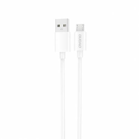 Kabel Dudao L4Sm Usb-A / Micro Usb 5A 1M - Biały