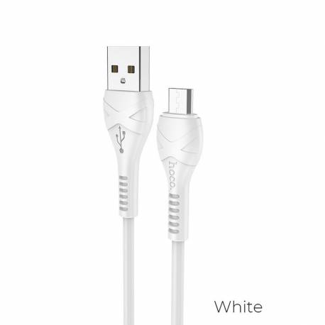 HOCO kabel USB do Micro COOL X37 1 metr biały