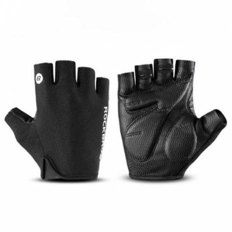 Rękawiczki Rowerowe Rockbros S106Bk Rozmiar L - Czarne