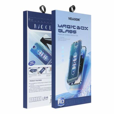 Szkło Hartowane 6D Pro Veason Easy-Install Glass - Do Iphone X / Xs Czarny