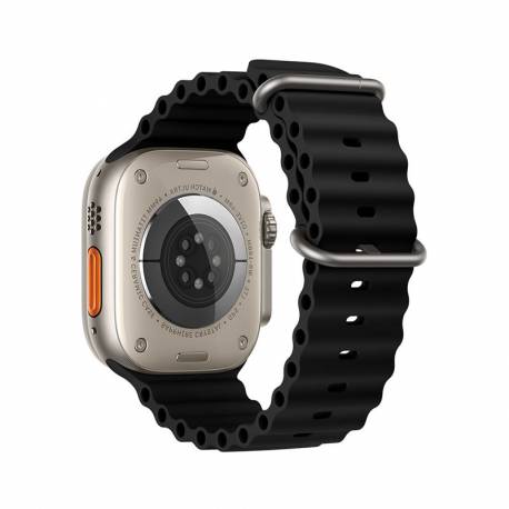 Forcell F-Design Fa12 Pasek / Opaska Do Apple Watch 42/44/45/49Mm Czarna