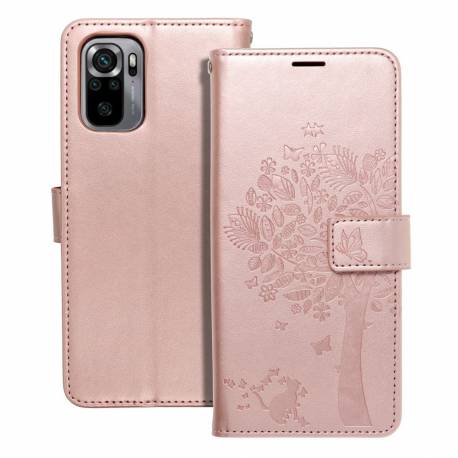 Kabura Mezzo Book Do Xiaomi Mi 11 Lite 5G / Mi 11 Lite Lte ( 4G ) / Mi 11 Lite Ne Drzewo Złoty Róż
