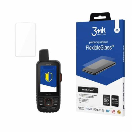 Szkło Hybrydowe 3Mk Flexibleglass™ Na Garmin Gpsmap 66I