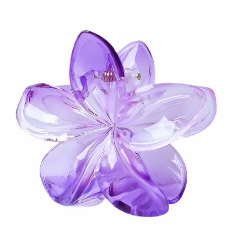 Spinka Do Włosów Klamra Xl Kwiat Ombre 7,5X8Cm Sp320