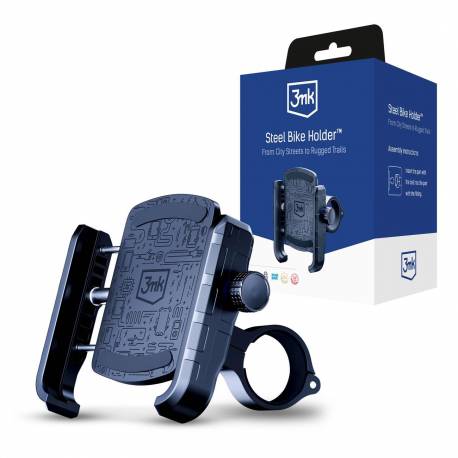 Uchwyt 3Mk Steel Bike Holder Rowerowy Do Telefonu - Czarny