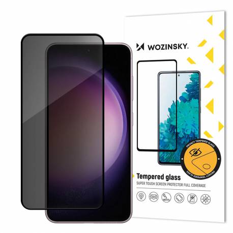 Szkło Hartowane Wozinsky Privacy Glass Prywatyzujące Z Filtrem Anti-Spy Na Samsung Galaxy S24