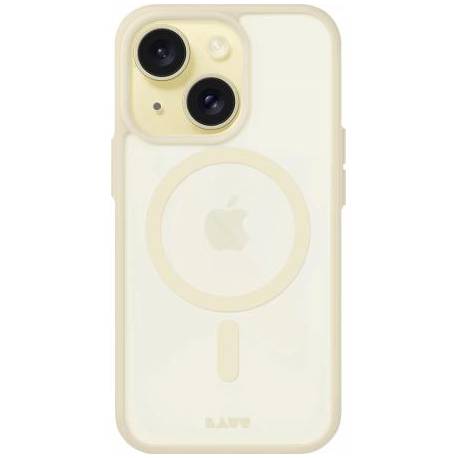 Etui Laut Huex Protect Z Magsafe Do Iphone 14 Plus / 15 Plus - Żółte