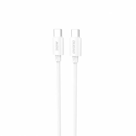 Kabel Dudao L4C Usb-C / Usb-C 30W 2M - Biały