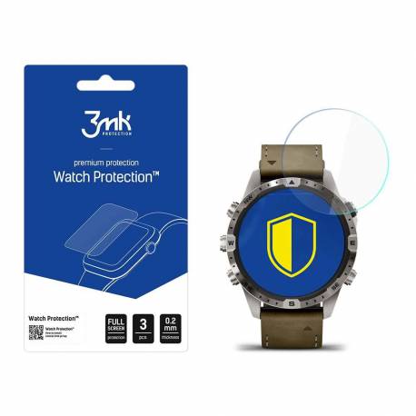 Szkło Hybrydowe 3Mk Watch Protection™ V. Flexibleglass Na Garmin Marq Gen 2