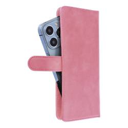 Kabura Uniwersalna Common Book Rozmiar S Do Iphone 12 / 13 / Samsung S6 / A5 2016 / Xcover 4 / S22 / Huawei P8 2017 Różowa