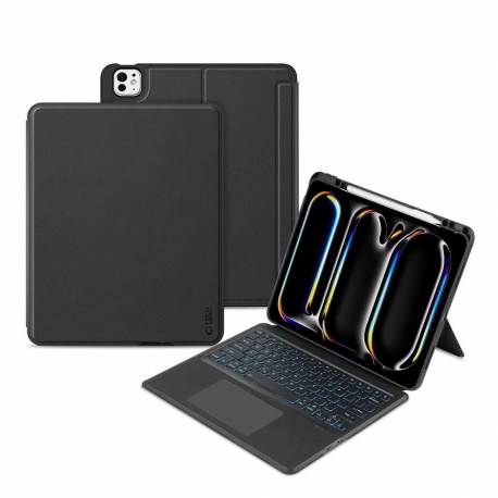Etui Tech-Protect Sc Mag Pen + Keyboard Ipad Pro 13" 7 Gen. (2024) - Czarne