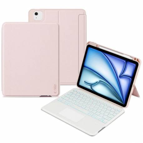 Etui Tech-Protect Sc Mag Pen + Keyboard Na Apple Ipad Air 10.9" 4 / 5 Gen. (2020-2022) / 11" 6 Gen. (2024) - Różowe