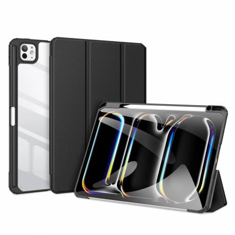Etui Dux Ducis Toby Z Klapką I Podstawką Na Ipad Pro 11" 2024 - Czarne