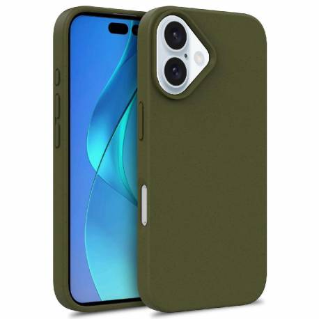 Etui Multiple Color Wheat Case Magsafe Na Iphone 16 - Ciemnozielone