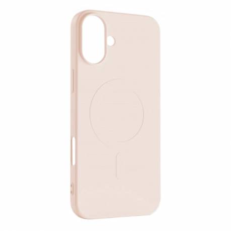 Etui Liquid Silicone Case Magsafe Na Iphone 16 - Jasnoróżowe