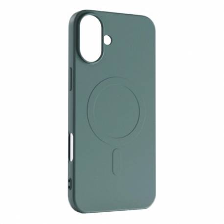 Etui Liquid Silicone Case Magsafe Na Iphone 16 Pro - Ciemnozielone