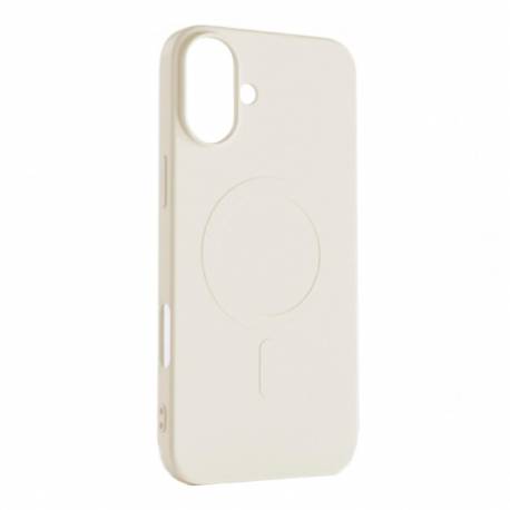 Etui Liquid Silicone Case Magsafe Na Iphone 16 Pro - Beżowe