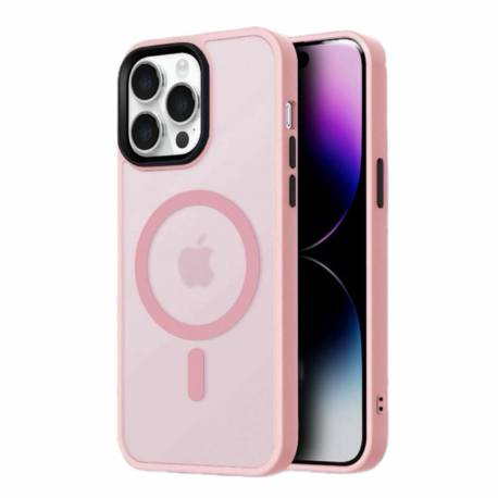 Etui Fashion Case Magsafe Na Iphone 16 Pro - Różowe