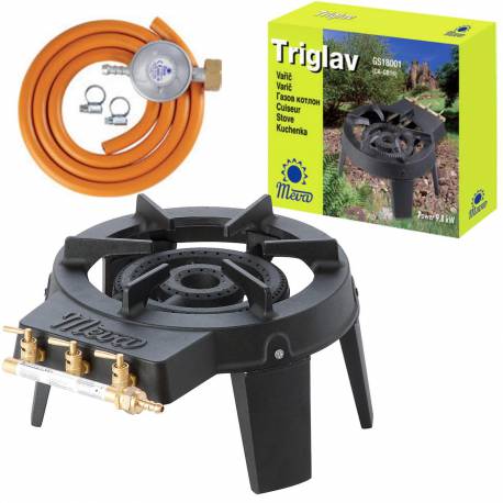 Taboret Gazowy Przemysłowy 3 - Palnikowy Triglav 9Kw