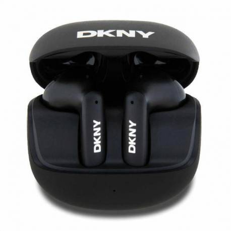 Dkny Słuchawki Tws Bt Satiny Finish - Czarne