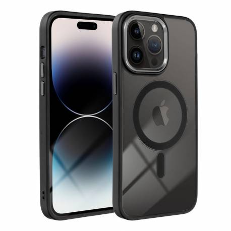 Futerał Color Edge Mag Cover Kompatybilny Z Magsafe Do Iphone 16 Pro Czarny