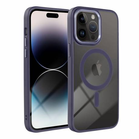 Futerał Color Edge Mag Cover Kompatybilny Z Magsafe Do Iphone 16 Pro Fioletowy