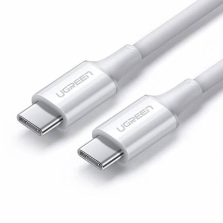 Ugreen Kabel Przewód Usb Typ C (Męski) Na Typ C (Męski) 1 M Biały (Us300)