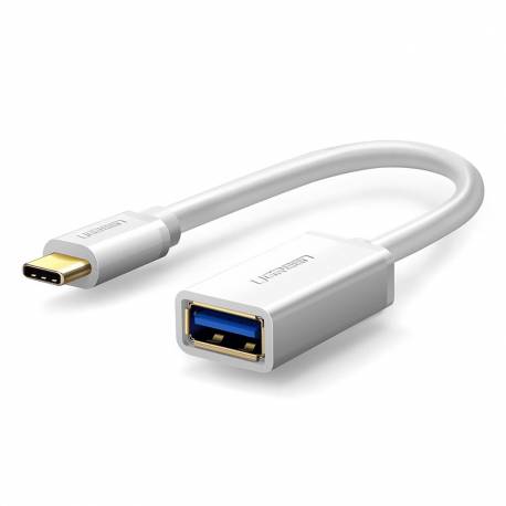 Adapter Ugreen Us154 30702 Usb-A 3.0 (Żeński) / Usb-C 3.0 (Męski) Otg - Biały