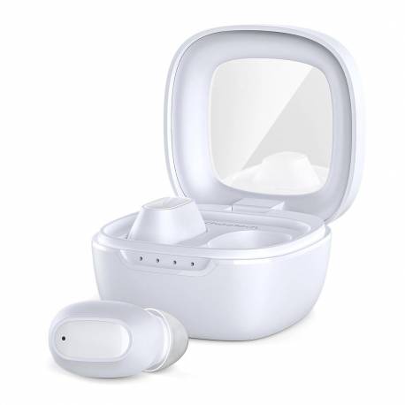 Słuchawki Choetech Mems Bezprzewodowe Tws Bluetooth 5.3 - Białe